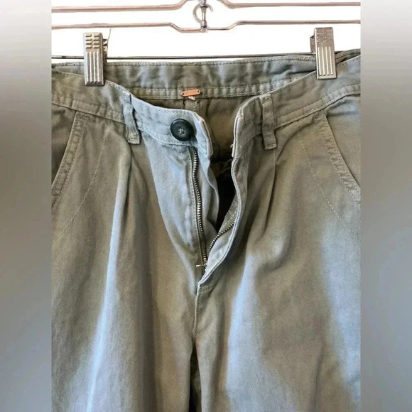 Free People Women's Chino Pants Straight Leg Relaxed Fit Casual - Picture 5 of 7